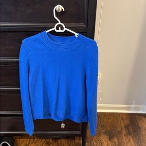 Banana Republic Women’s Vibrant Blue Crew Neck Sweater
